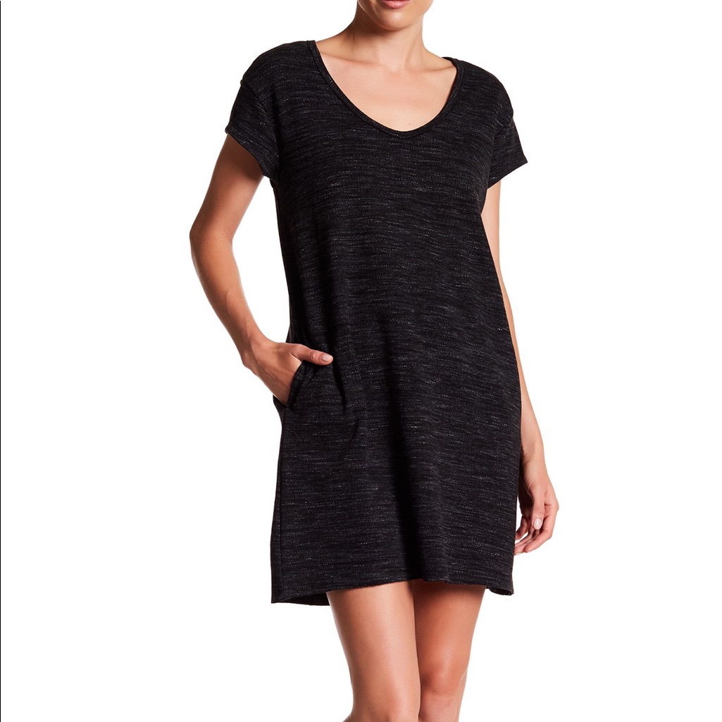Atm Anthony Thomas Melillo Sweatshirt Dress Black